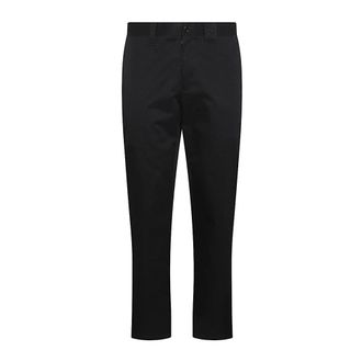 Burberry Slim-fit Trousers, male, Black, Size: M Denton Cargo Pants