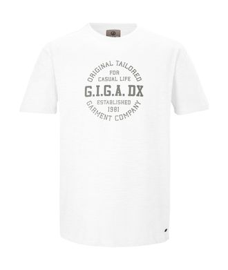 G.I.G.A. DX by killtec T-Shirt GS 4 MN TSHRT GOTS, Herren, Gr. 4XL, weiss (wei&szlig;), Obermaterial: 100% Baumwolle;Obermaterial 2: 95% Baumwolle, 5% Elasthan, G.I.G.A. DX BY KIL
