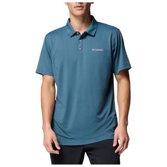 Columbia Tech Trail Utility Polo Polo-Shirt f&uuml;r Herren | blau