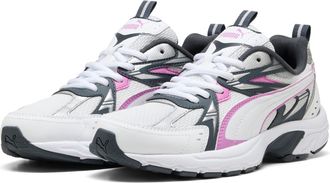 Puma Sneaker PUMA MILENIO TECH_, Damen, Gr. 37,5, puma wei&szlig;, mauve pop, strong gray, Textil, Schuhe Sneaker