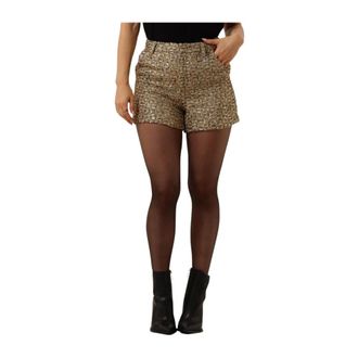 Silvian Heach Dames, Korte broeken, Geel, Maat: L Poliester