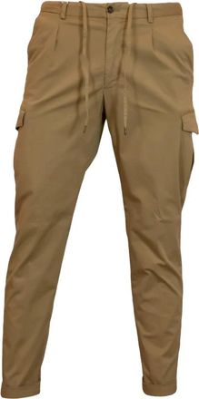 BRIGLIA 1949 Broeken - Heren - Slim Fit Broeken - Bruin - XL - Katoen - Broeken