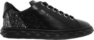 Jimmy Choo London Diamond Light/F Nappa Low-Top Trainers, Brand Size 34.5 ( US Size 4.5 )