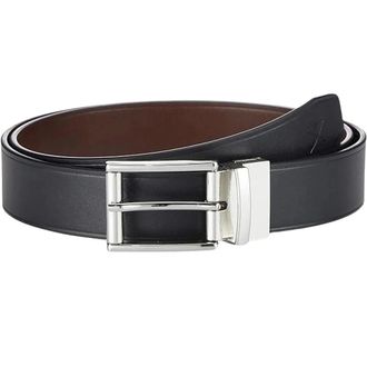 Hackett Accessoires, Dames, Zwart, ONE Size, Omkeerbare Riem Set