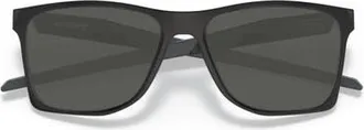 Oakley 55mm Square optical glasses in Black at Nordstrom