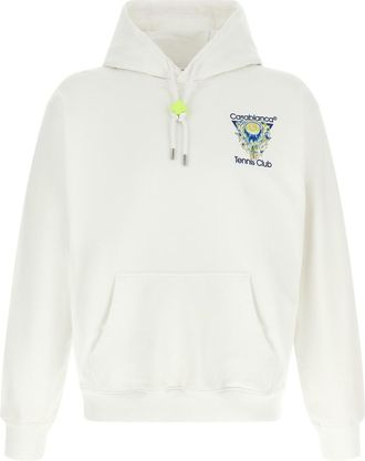 Casablanca White Tennis Club Icon Hoodie