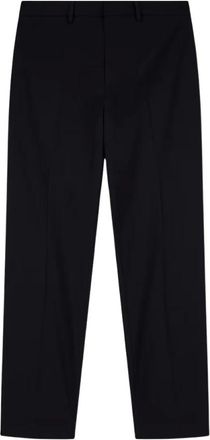 A|X Armani Exchange Pantaloni Regular in viscosa con tasche a filetto - - Trousers - Uomo - Nero - W33