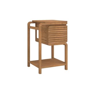 Rendez-Vous D&eacute;co Mueble de ba&ntilde;o de madera de teca 50 cm