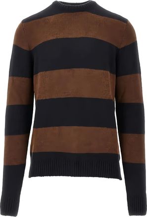 Forét Gestreepte trui - Blauw