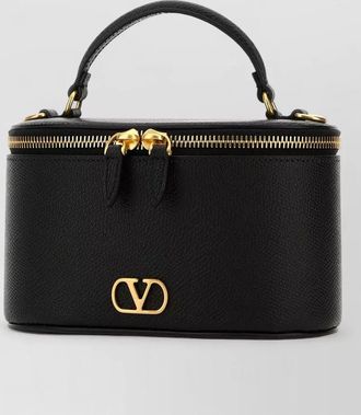 Valentino mini vanity bag top handle hardware