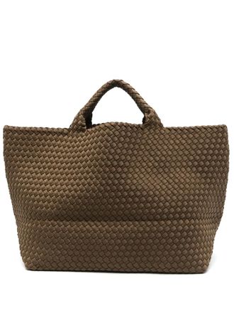 Naghedi large St Barths tote bag - Brown