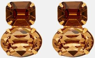 Jennifer Behr Maureen crystal-embellished earrings