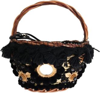 Dolce & Gabbana Agnese Bucket Bag - Dames - Handtassen - Veelkleurig - ONE Size - Wol - Tassen