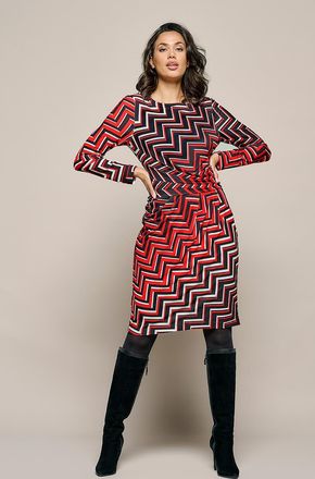 Mart Visser Eloise Print Jurk Rood / Multi