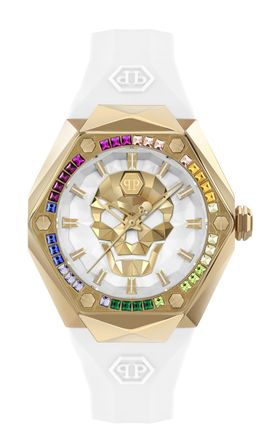 Philipp Plein $kull Spikes Womens White Watch PWADA0324 - One Size