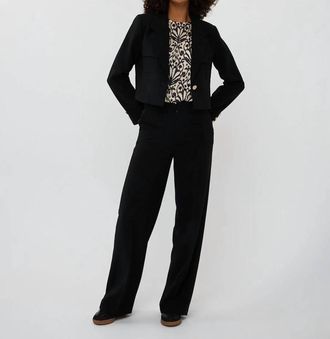 Esqualo Short City Blazer In Black