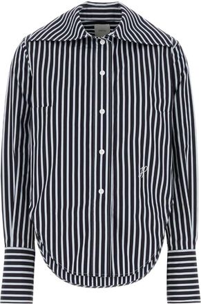 Patou Embroidered Poplin Violin Shirt