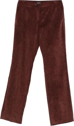 Marella Pantaloni Landa a coste - Rosso