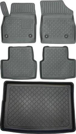 OEM Opel Astra V K Hatchback Desde Noviembre De 2015. Juego De Alfombrillas Para Coche Y Maletero