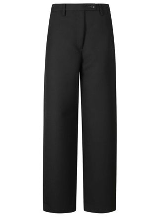 Mauro Grifoni High-Waist Cropped Wide-Leg Pants