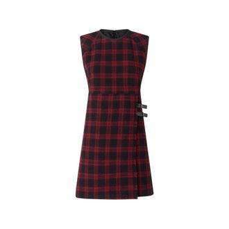 Pinko Pinko Jurken - Dames - Korte kleedjes - Rood - S - Nylon - Kleedjes