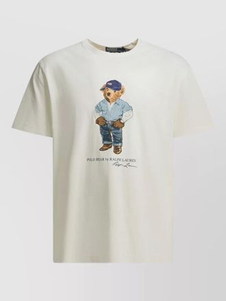 Polo Ralph Lauren polo bear graphic crew neck t shirt