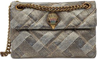Kurt Geiger quilted chain cross body bag - Gold
