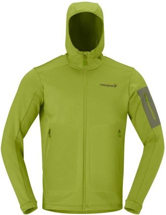 Norr&oslash;na Falketind Warm2 Stretch Hood Fleecejacke f&uuml;r Herren | oliv