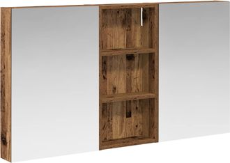 vidaXL Juego De Muebles De Ba&ntilde;o 3 Uds. 110 X 10,5 X 60,5 Cm Vidaxl