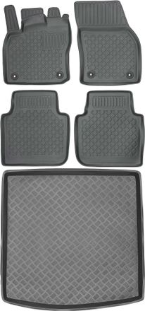 OEM Juego De Alfombrillas Para Coche Y Maletero Para Seat Tarraco Suv (modelo 2019)