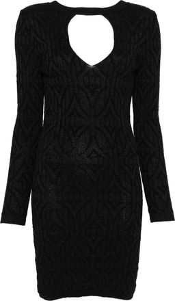 Akep knitted mini dress - Black