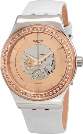 Swatch Sistem Polaire Automatic Crystal Unisex Watch YIS415