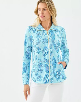 Lilly Pulitzer UPF 50+ Leona Zip-Up Jacket