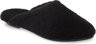 Eileen Fisher Blog3 Slipper Womens Black Almond Toe Slip-On Mule JOBB585