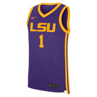 Nike LSU Tigers Replica Nike Mens College Basketball Jersey in Purple | CLEVGRJNCBJLSU-LSU