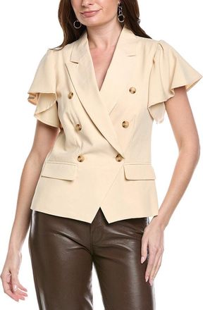 Nanette Lepore Ruffle Blazer