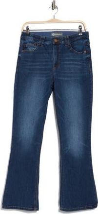 Democracy Itty Bitty Rhinestone Pocket Bootcut Jeans in Blue at Nordstrom Rack, Size 10P