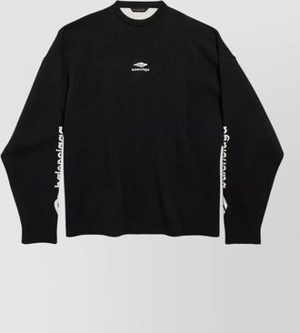 Balenciaga ski knit crew neck long sleeve jumper