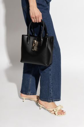 Furla Handbag Goccia Small, Womens, Black