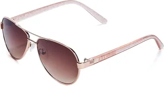 Guess Brown Gradient Pilot Unisex Sunglasses GF4001 28F 53