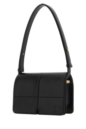 Burberry Womens Black Leather Snip Shoulder Bag Borse A Tracolla