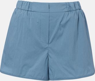 Norba Shell cotton-blend shorts