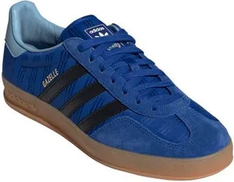 adidas Gazelle Indoor Sneaker in Collegiate Royal/Core Black at Nordstrom, Size 10.5 Womens