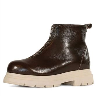 Martino Womens Unique Winter Boots In Olive
