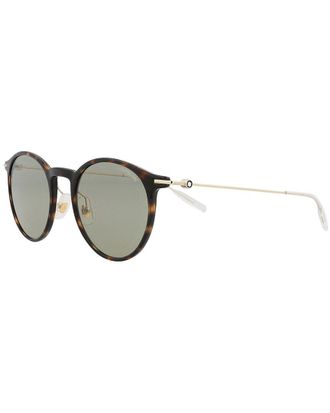 Montblanc Mens MB0097S 50mm Sunglasses