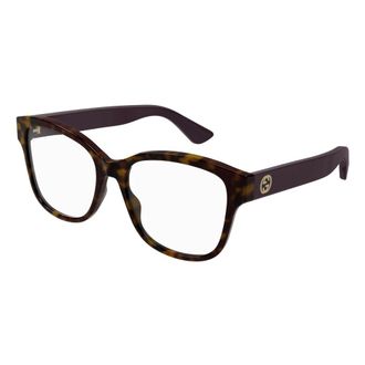 Gucci Optical Frame - female - Gucci - Glasses - Brown - 54 MM - Accessories