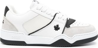 Dsquared2 Spiker leather sneakers - women - Leather - 37 - Neutrals