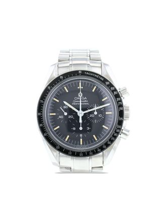 Omega 1990 pre-owned Speedmaster 42mm - Schwarz
