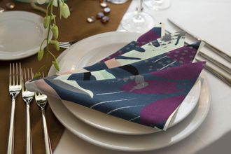 Adam Stoffserviette »Jungle« GOTS organic,zertifiziert durch CERES 0242Made in Germany