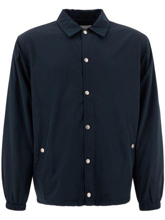 Maison Kitsuné Giacca-camicia con stampa - Blu